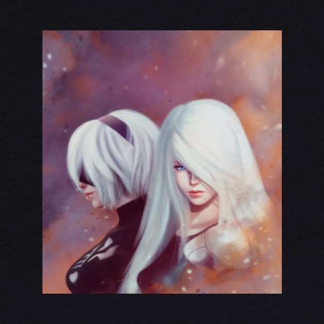 Nier Automata 2b & a2 by Purplehate